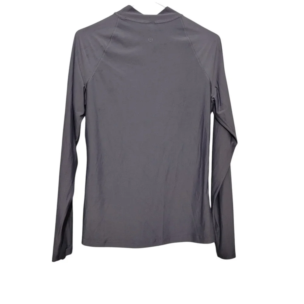 Lululemon Black‎ UV Protection Women's XL Long Sleeve Crew Neck Rash Guard Top - Picture 3 of 3